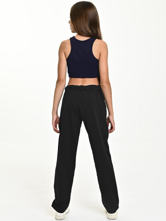 10340 Брюки спорт д/д (черный весь размерный ряд)