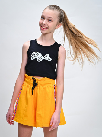 10433 Топ д/д (черный размер 134)