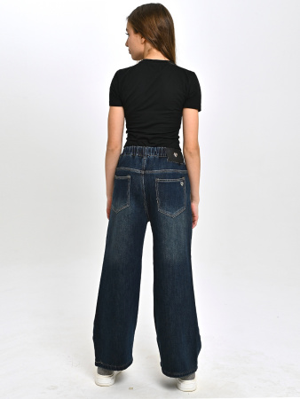 T9016-Ch Джинсы утепленные д/д (синий весь размерный ряд)