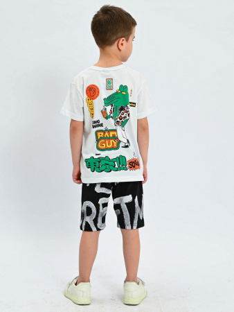 2182 Футболка д/м (белый весь размерный ряд)