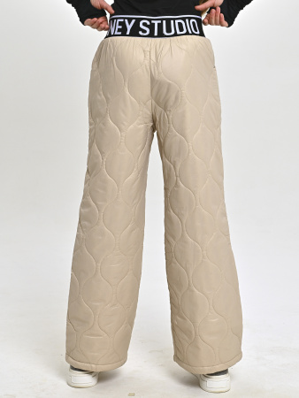 2378S Брюки болоневые д/д (кремовый весь размерный ряд)