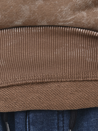 5003-F Толстовка д/м (коричневый 128)