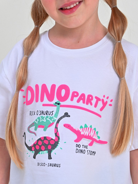 10408 Футболка д/д (белый размер 110)