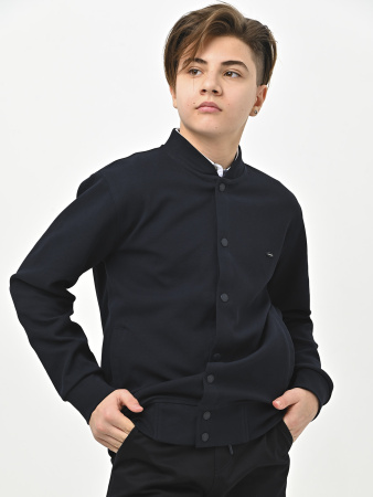 5516 Бомбер д/м (темно-синий весь размерный ряд)