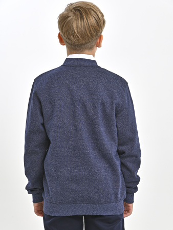 1671 Жакет д/м (т.син/серый размер 116)