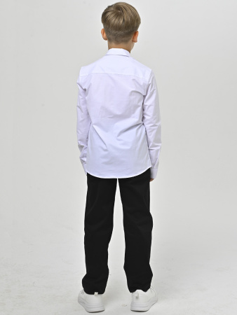 4975 Рубашка дл.р. д/м (белый весь размерный ряд)