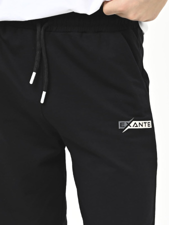 8006 Брюки спорт д/м (черный 164)