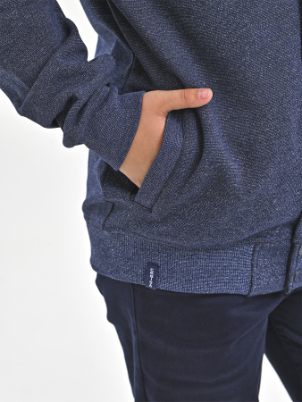 1671 Жакет д/м (т.син/серый размер 116)