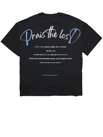 3141 Футболка д/м оверсайз (черный весь размерный ряд)