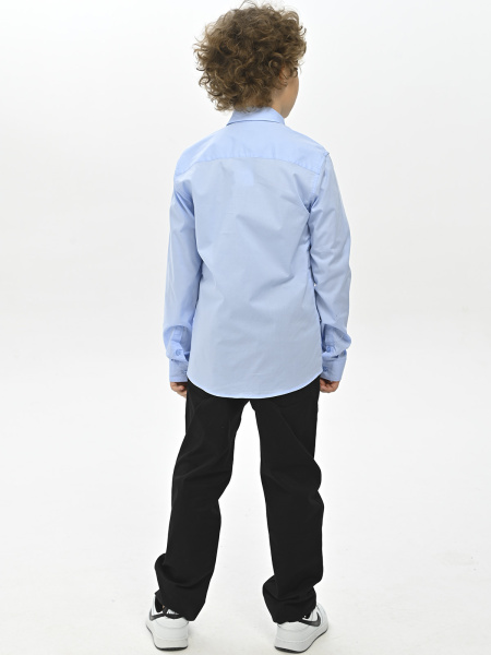 4017 Рубашка дл.р. д/м (светло-голубой весь размерный ряд)