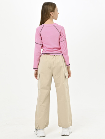 7708KG Брюки карго (кремовый весь размерный ряд)