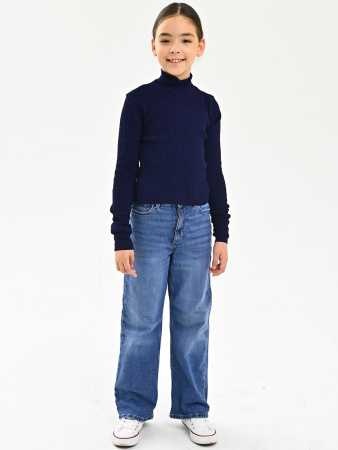 0809 Джемпер д/д (темно-синий 146)