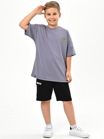 3030 Футболка д/м (серый весь размерный ряд)