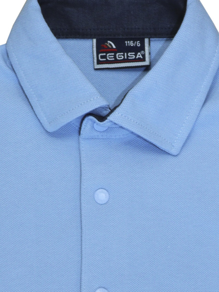 4357 Поло дл.р. д/м (голубой весь размерный ряд)