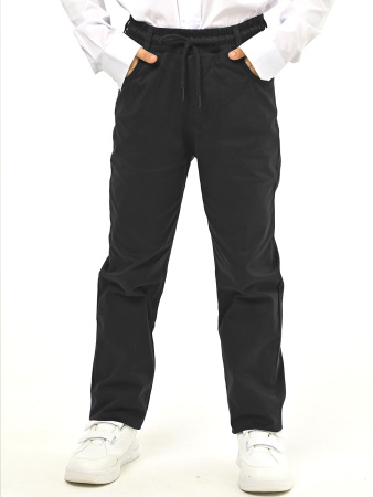 2528 Брюки д/м (черный весь размерный ряд)