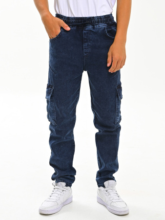 3-1076 Джинсы д/м (синий весь размерный ряд)