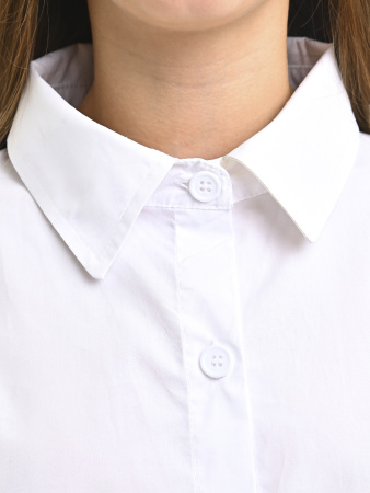 3025-Ch Блузка д/д (белый весь размерный ряд)