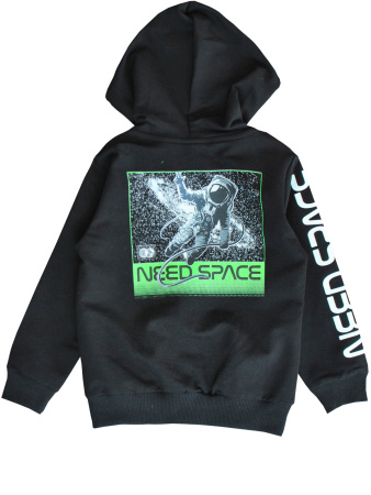 223501 Толстовка д/м (черный 110)