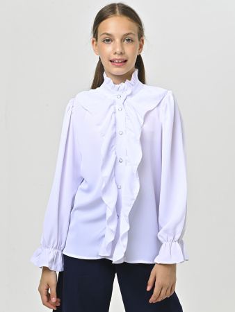 K-173KG Блузка д/д (белый весь размерный ряд)