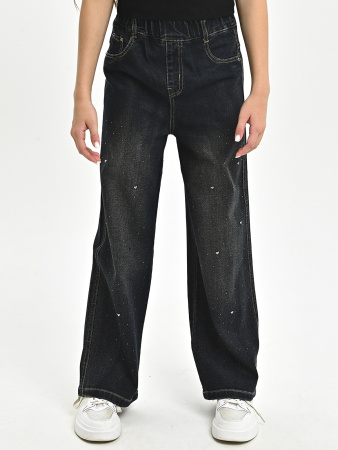 H212-Ch Джинсы д/д (черный весь размерный ряд)