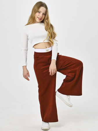 2580KG Брюки д/д (терракотовый весь размерный ряд)