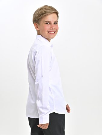 4856 Рубашка дл.р. д/м (белый весь размерный ряд)