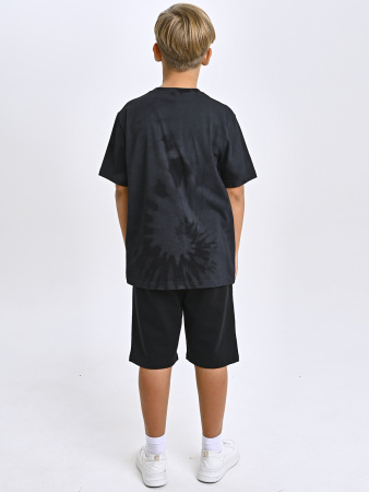 5469 Футболка д/м (черный весь размерный ряд)