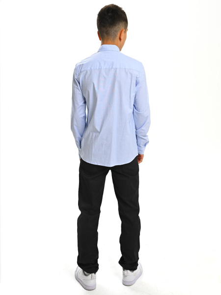 2668 Рубашка дл.р. д/м (светло-голубой весь размерный ряд)