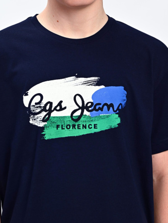 2165 Футболка д/м (темно-синий весь размерный ряд)