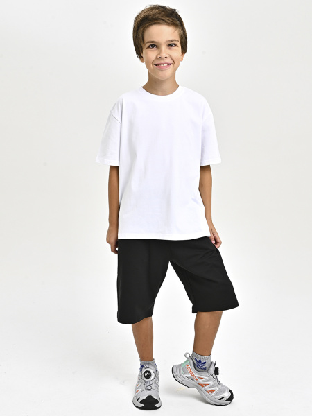 2346-Ch Шорты д/м (черный 122)