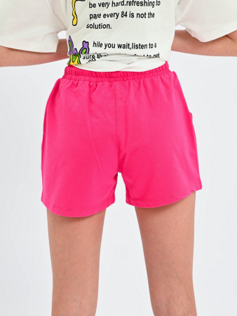 10393 Шорты д/д (фуксия весь размерный ряд)