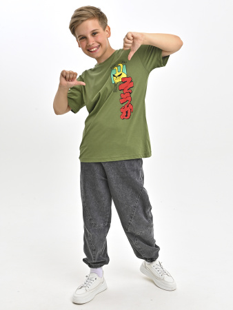 2182 Футболка д/м (хаки весь размерный ряд)