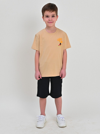 2313 Футболка д/м (бежевый весь размерный ряд)