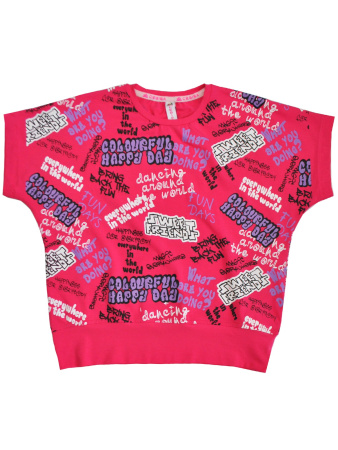 10463 Футболка д/д (фуксия весь размерный ряд)