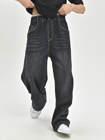 25299-Ch Джинсы д/м (синий весь размерный ряд)