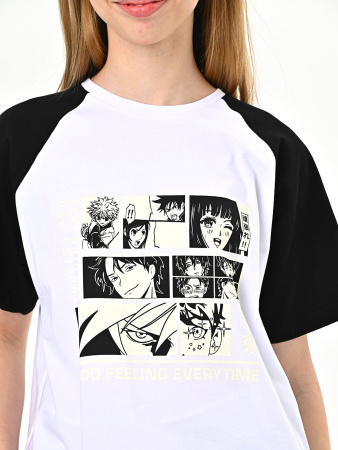 10527 Футболка д/д (белый 146)