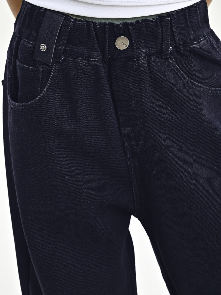 B2531-Ch Джинсы утепленные д/м (темно-синий весь размерный ряд)