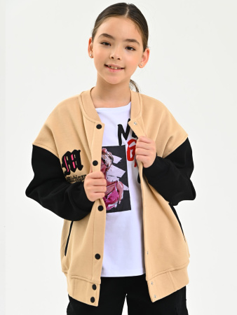 10492 Толстовка утепл. д/д (бежевый размер 158)