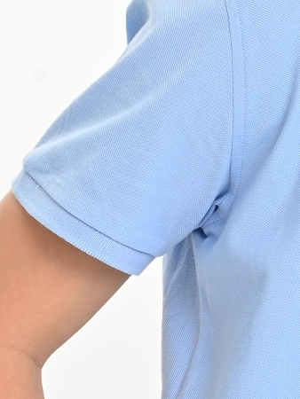 4802 Рубашка трик.(батал) к.р. д/м (голубой весь размерный ряд)