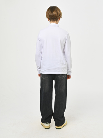 4964 Поло дл.р. д/м (белый весь размерный ряд)