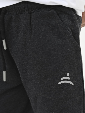 8027 Брюки спорт д/м (антрацит весь размерный ряд)