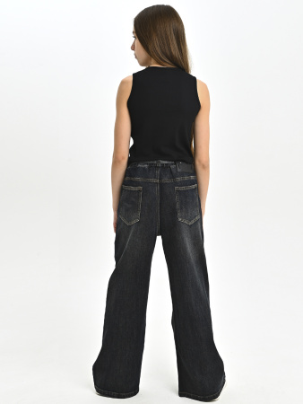 Q258806-Ch Джинсы д/д (черный весь размерный ряд)