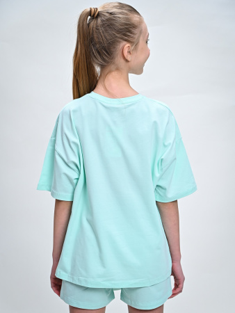 10362 Футболка д/д (ментол весь размерный ряд)