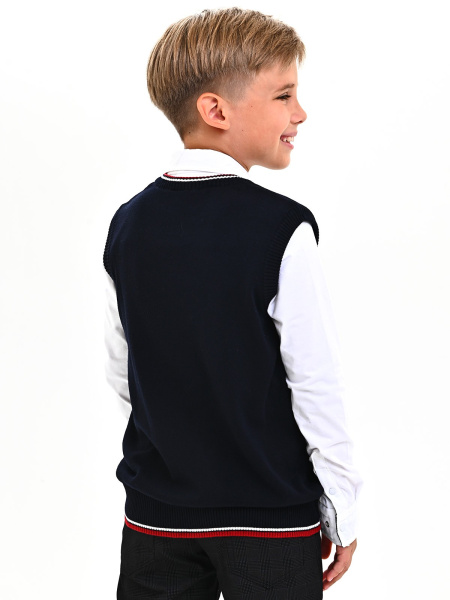 2867 Жилет д/м (темно-синий весь размерный ряд)