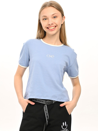 10569 Футболка д/д (голубой весь размерный ряд)