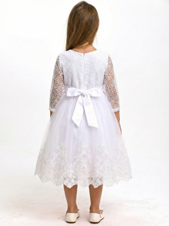 3200-Ch Платье д/д (белый 104)