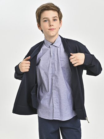 5126 Жакет д/м (синий весь размерный ряд)