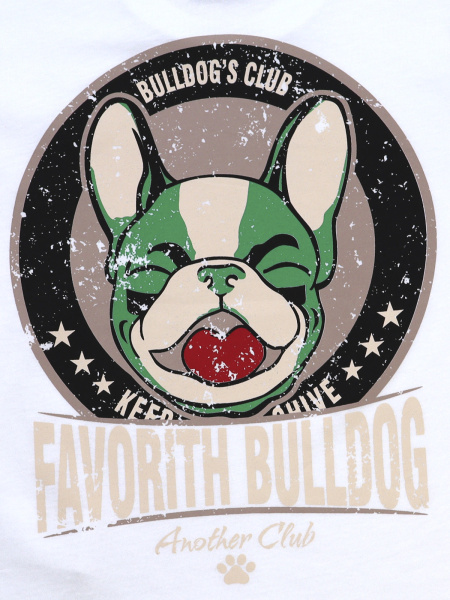 4484 Футболка д/м (белый весь размерный ряд)