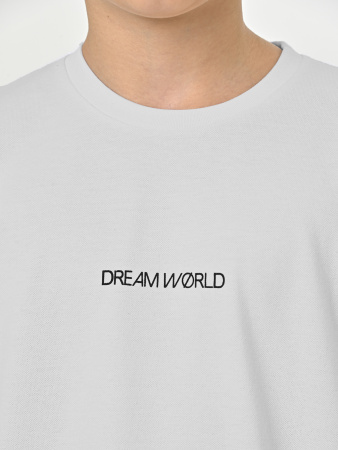 4632 Футболка д/м (светло-серый весь размерный ряд)