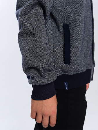 2616 Жакет д/м (темно-синий,серый весь размерный ряд)